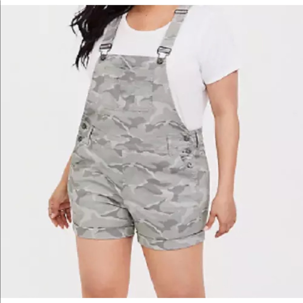 Torrid Camo Shortalls